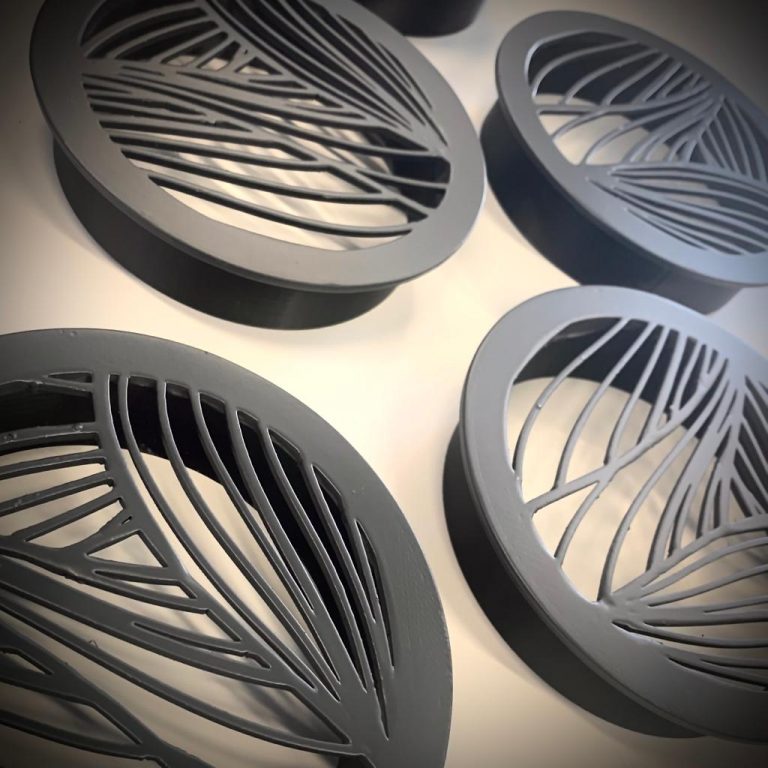 Organische Luftgitter aus dem 3D Drucker