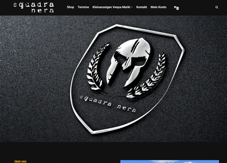 Neue Website für Squadra Nera Wien