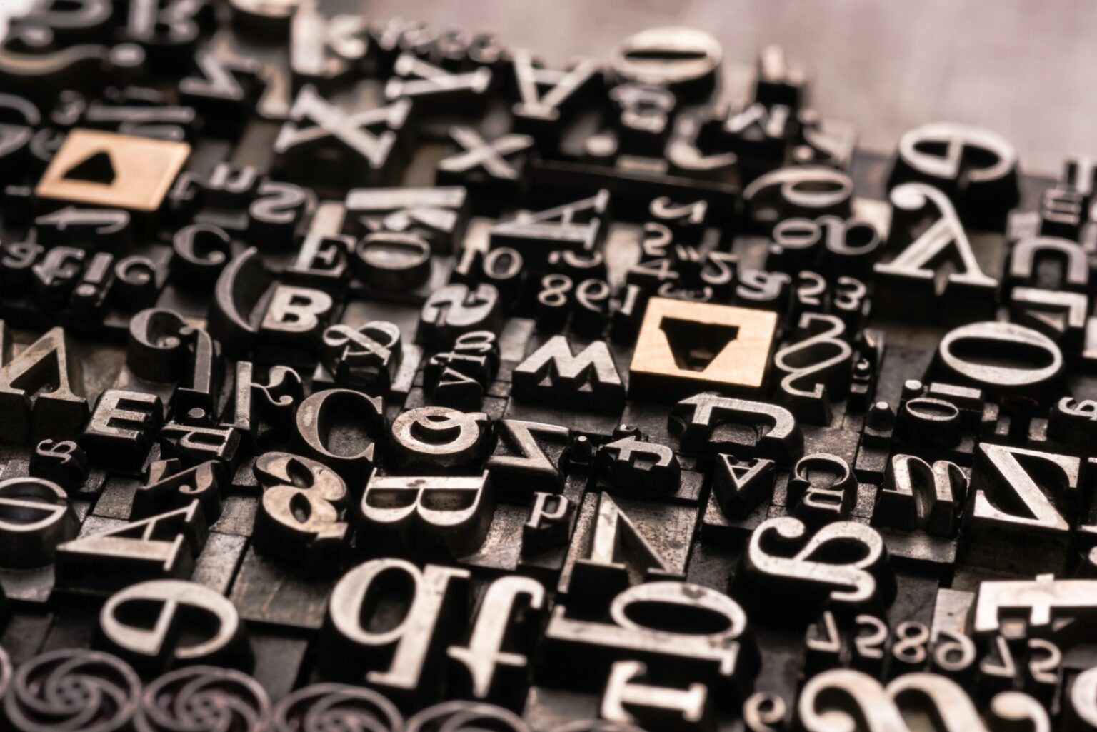 Bleisatz-Lettern – Typografie als Handwerk
