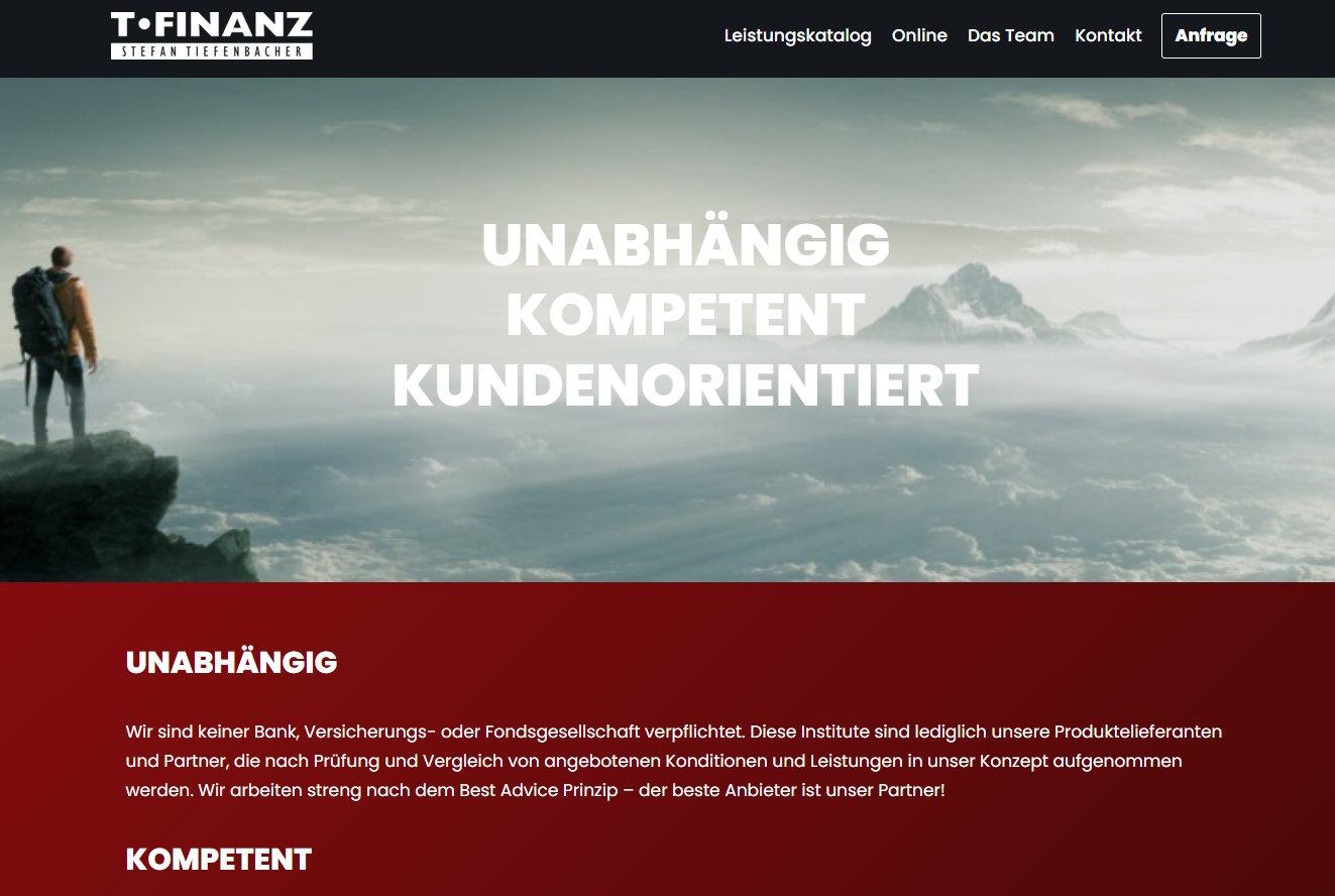 T-Finanz Stefan Tiefenbacher