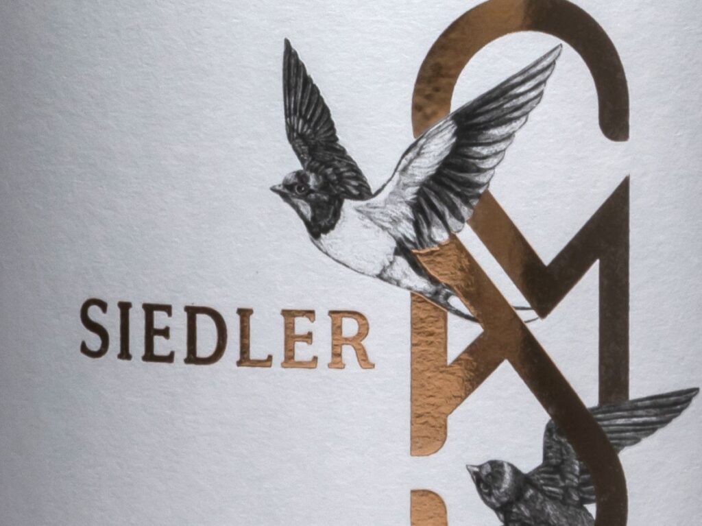 Weinflaschenfotos für das Weingut Siedler