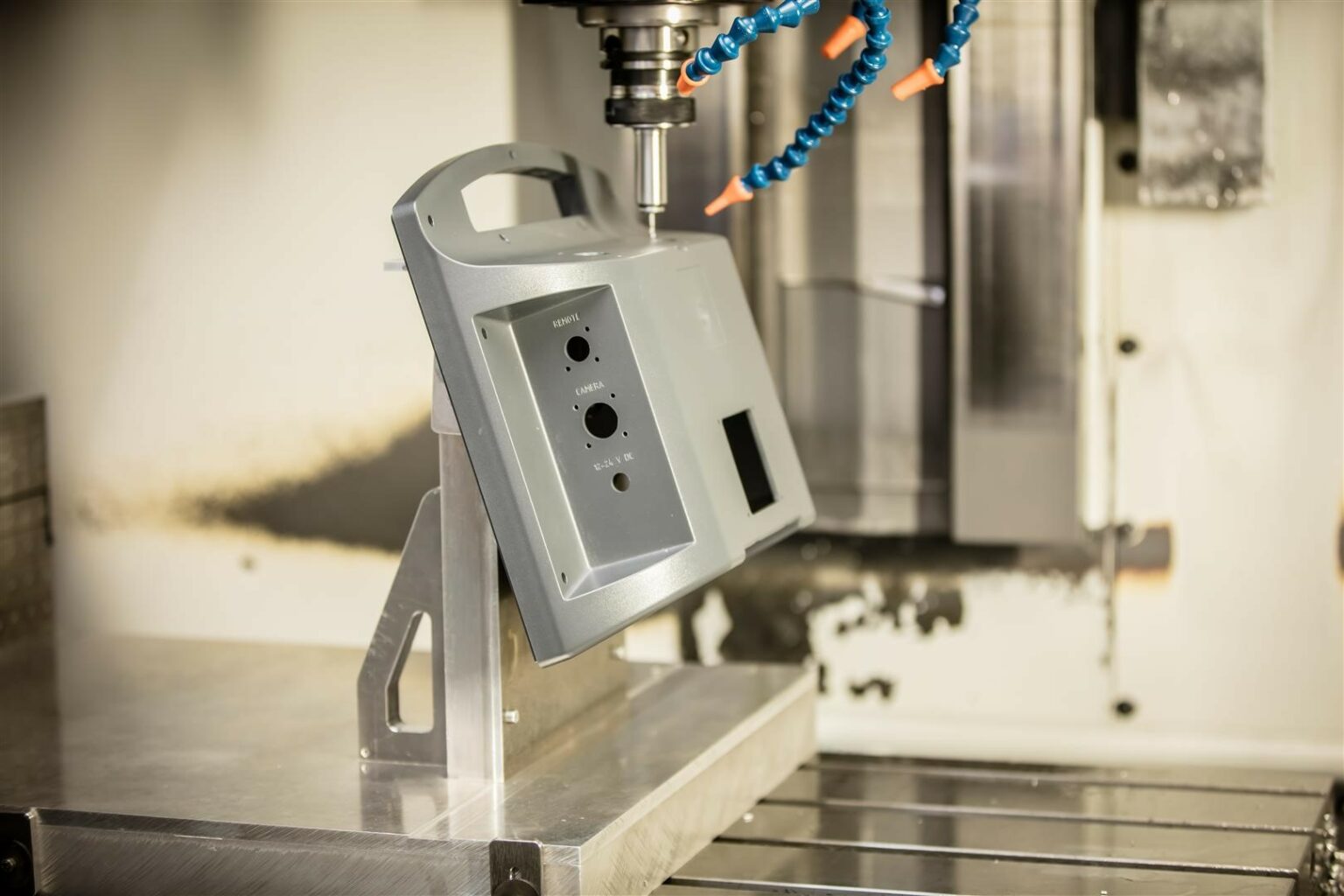 Gefrästes Bauteil eines Prototyps